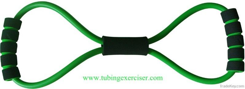 8 shape latex chest expander pull exerciser