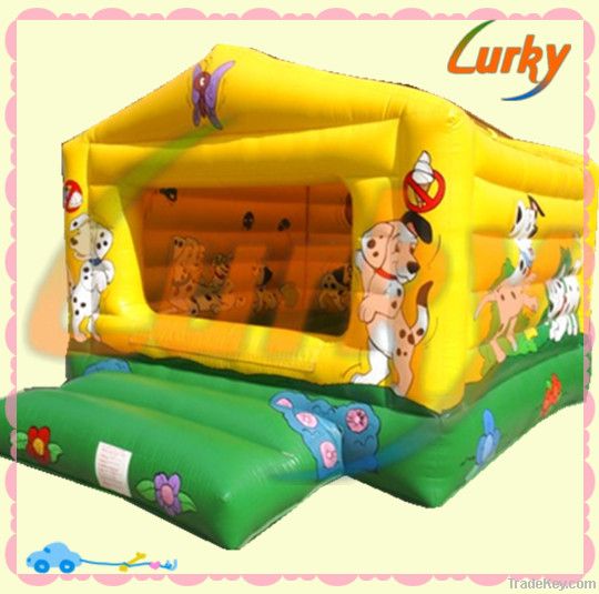 Popular high quality inflatable bouncy castle
