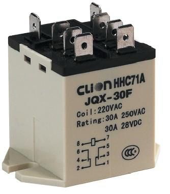 Electric Power Relay HH71A(JQX-30F)