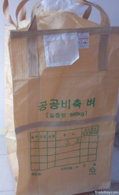 1000-1500kg Plastic Woven Jumbo Big Bag