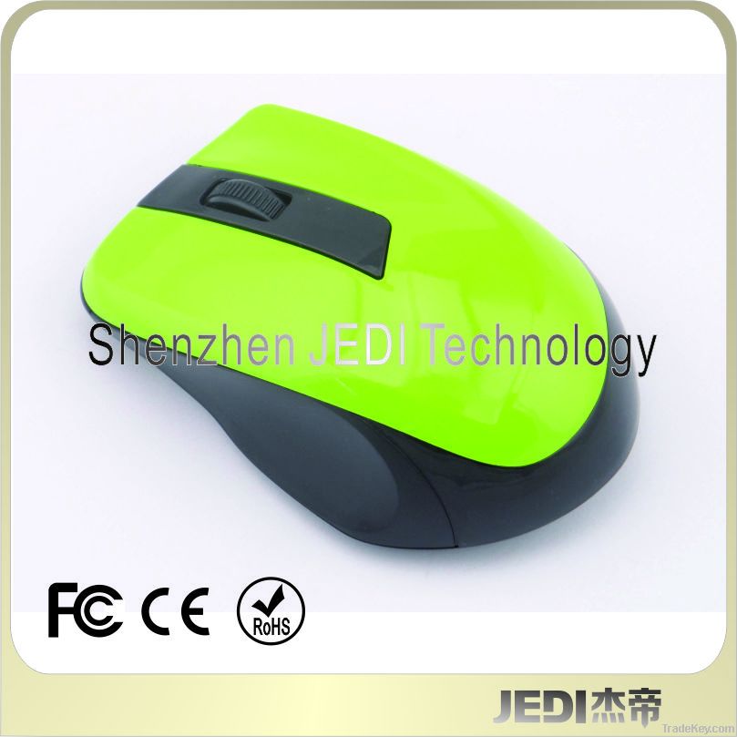 2013 2.4G mini wireless optical mouse FCC standard, high quality with