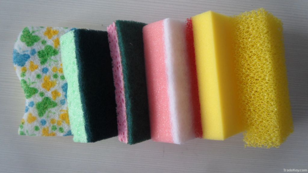 Kitchen Cleaning Sponge Scourer