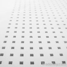 perforated plasterboard ceiling / paper-faced acoustic gypsum board