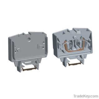 Miniature spring terminal blocks