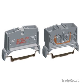 Miniature spring terminal blocks