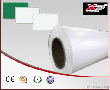 Excellent quality white prepainted PPGI steel coil for writing board