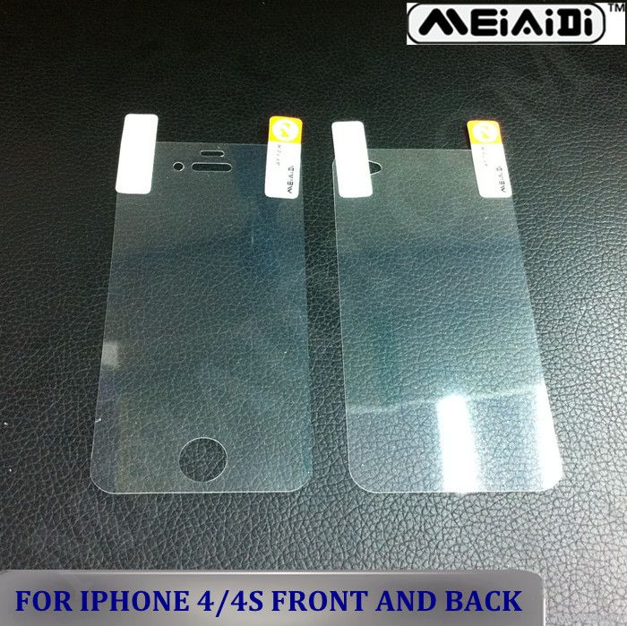 Shock absorption screen protector for iphone 4