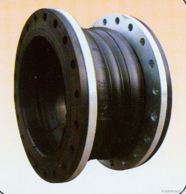 double-ball flexible rubber joint