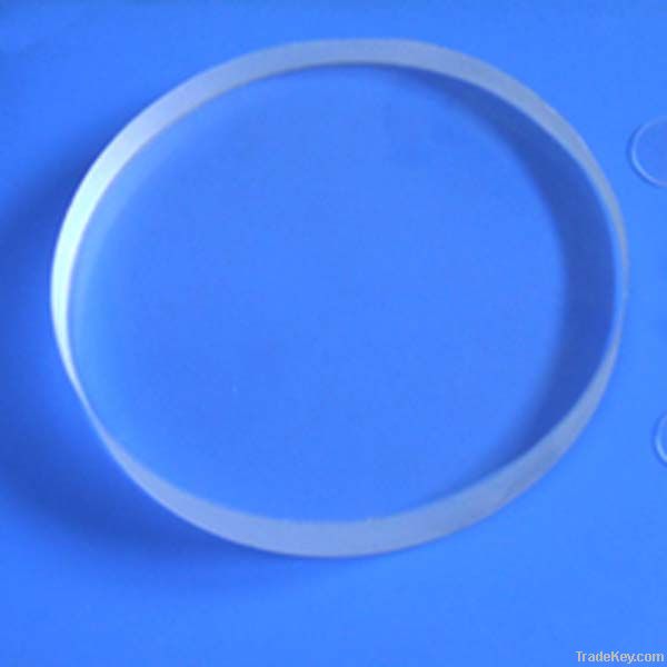 High light transmittance clear fuse quartz plate/disc