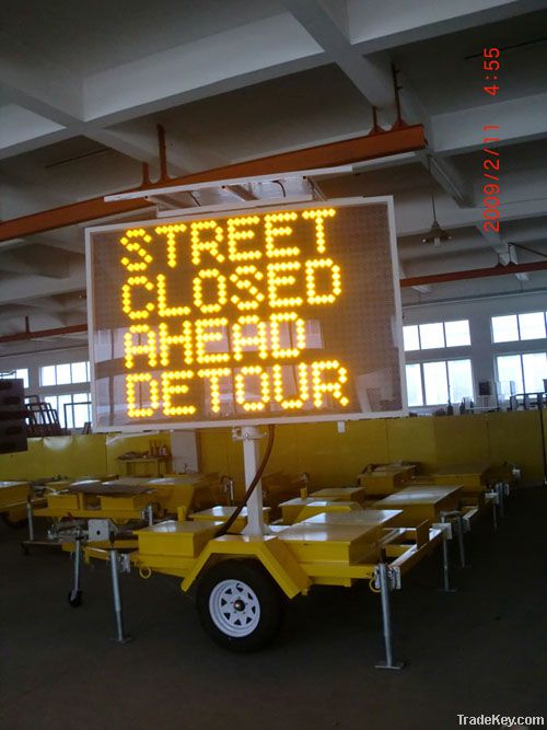 variable message sign