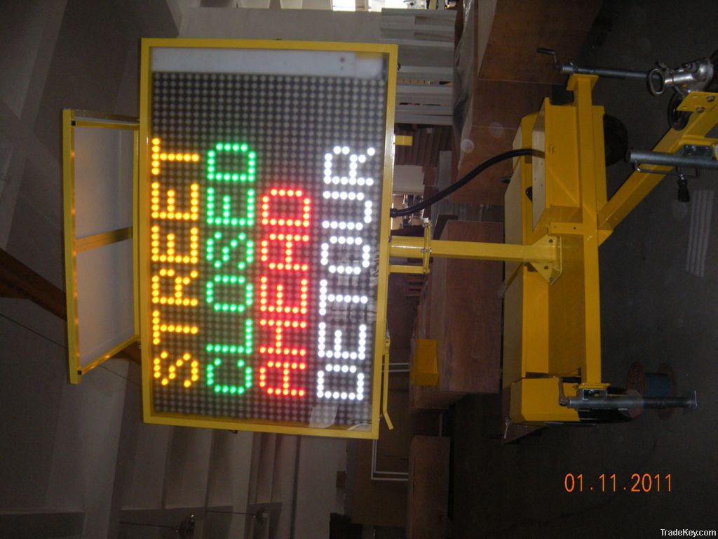 variable message sign