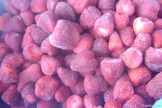 IQF frozen strawberries