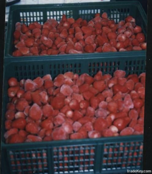 IQF frozen strawberries