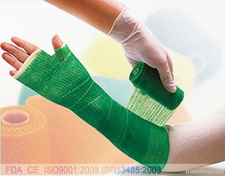 Fiberglass casting bandage