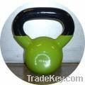 Colored Cast Iron Vinyl Dipping Kettlebell Weights