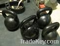Plastic Cement Kettlebell, Iron sand and Cement