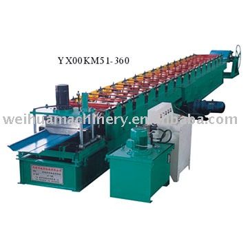Joint-Hidden Roof Panel Forming Machine