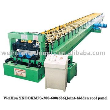 Joint-Hidden Roof Panel Roll Forming Machine