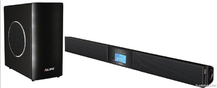 Home theater sound bar speakers