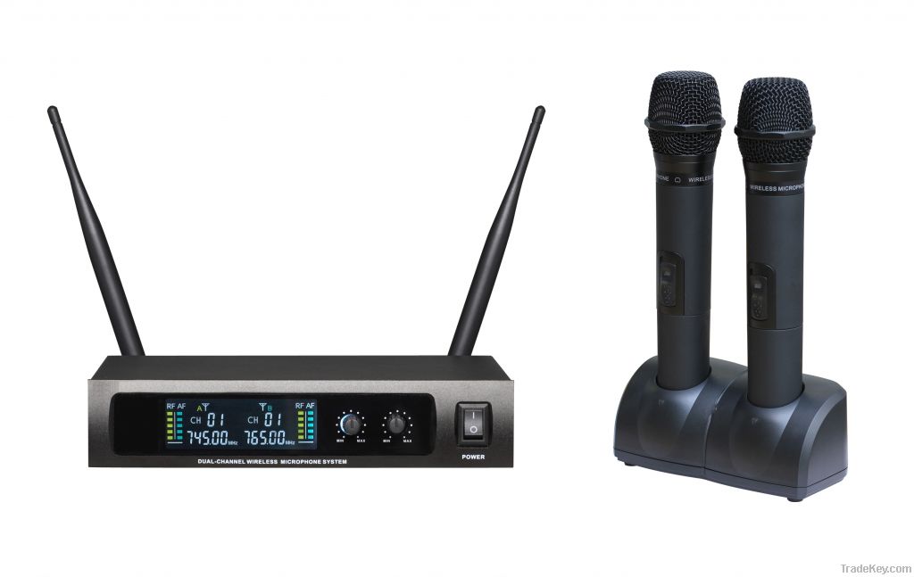 UHF Rechargeable Wireless microphone