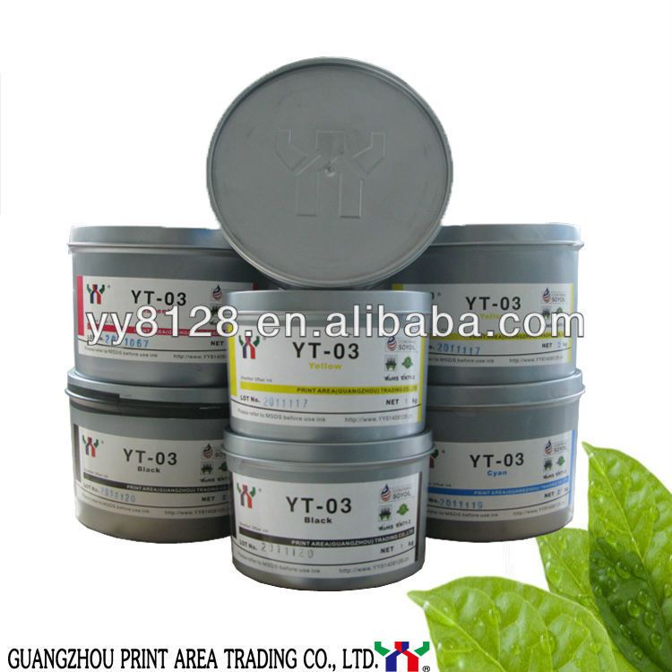 [manufacturer] YT-03 Glossy Anti Skinning Eco Offset Process Printing Ink