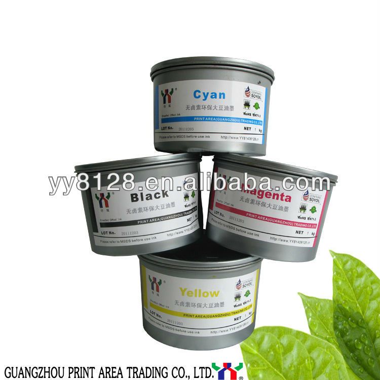 [manufacturer] Low Halogen Eco-friendly Soya Offset Process Printing Ink
