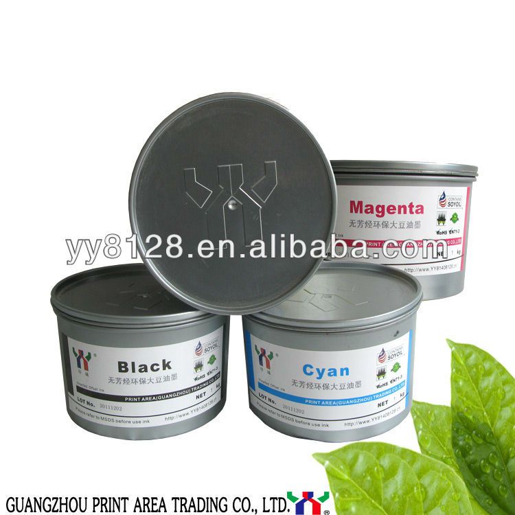 [manufacturer] Non Aromatic Hydrocarbons Eco-friendly Soya Offset Printing Ink