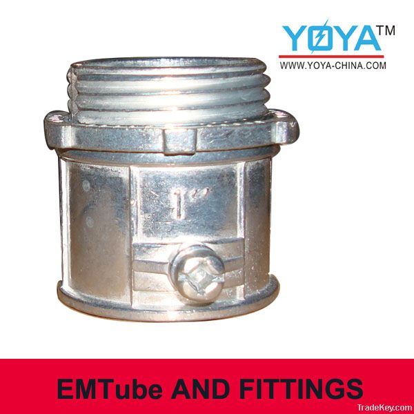emt set screw coupling zinc ul yoya made in china