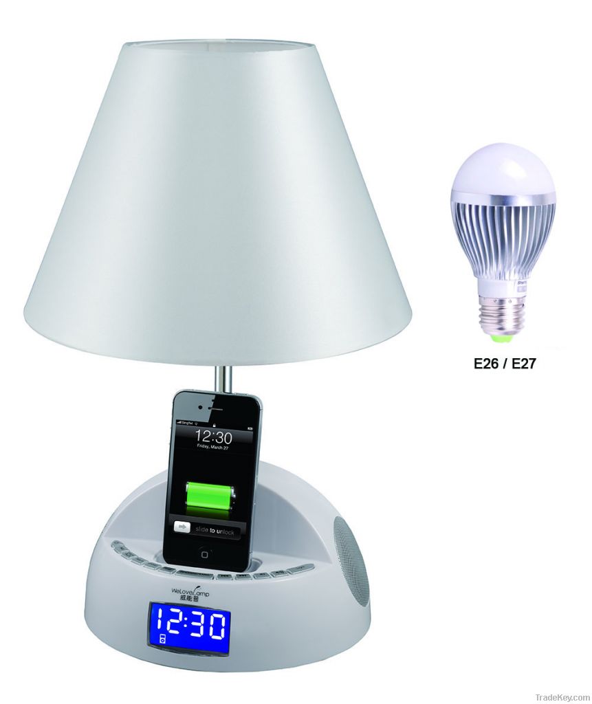 hot sale lamp with Charging Audio Play led music Speaker ;desk lamp