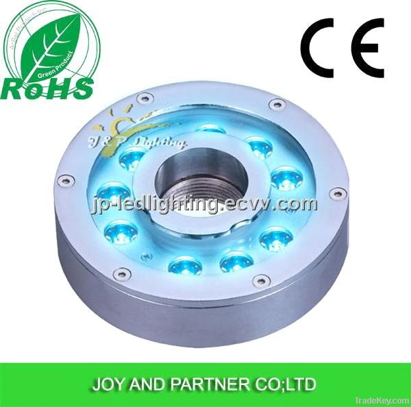 9x3W RGB3in1 LED fountain lights, 27W tricolor LED fountain light