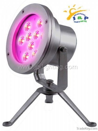 27W RGB3in1 LED fountain light, 27W tricolor LED underwater light