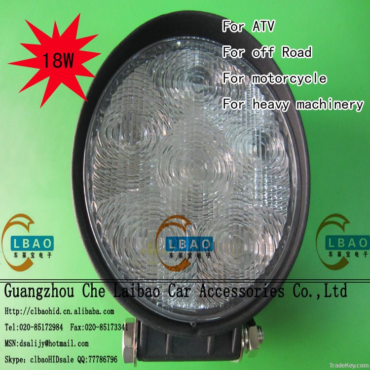 18W LED work light . driving light.headlight