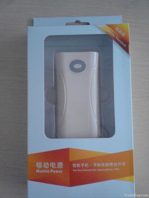 New high capacity mobile power bank charger 4400-6000MAH