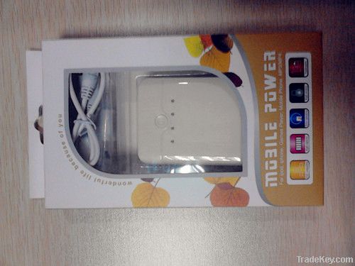 New high capacity mobile power bank charger 2600MAH