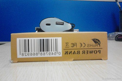 New high capacity mobile power bank charger 4400-6000MAH