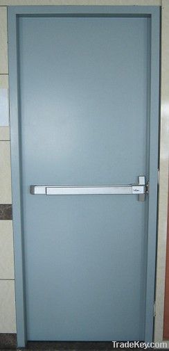 Steel Fire Rated Door with Push Bar