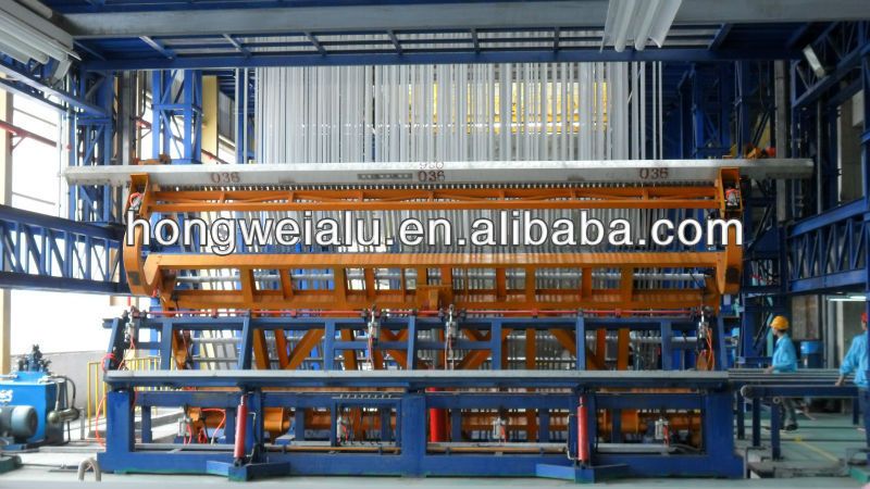 automatic conveyor vertical anodizing equipment