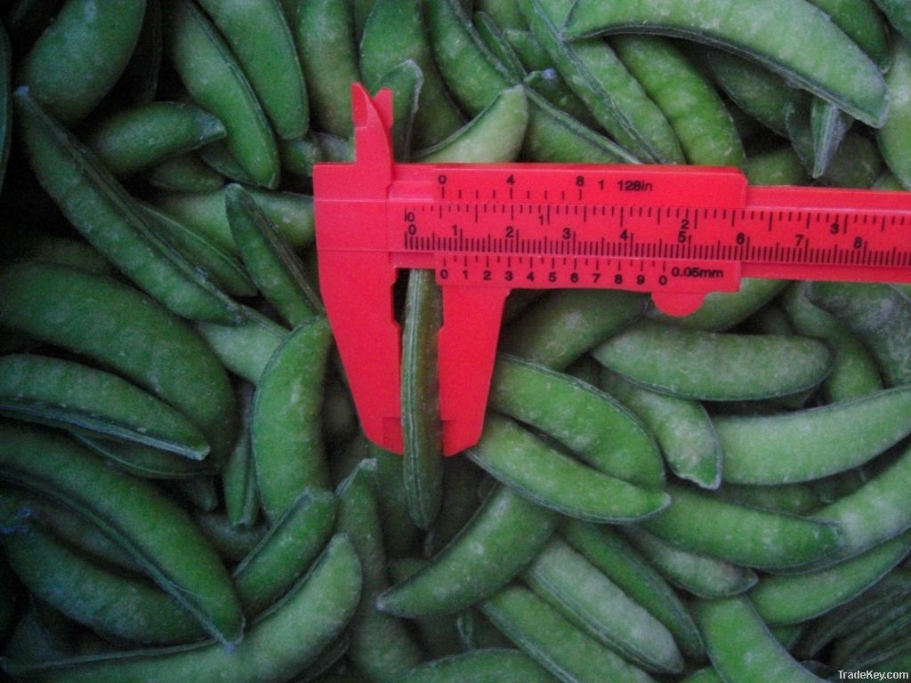 new crop frozen sugar snap pea