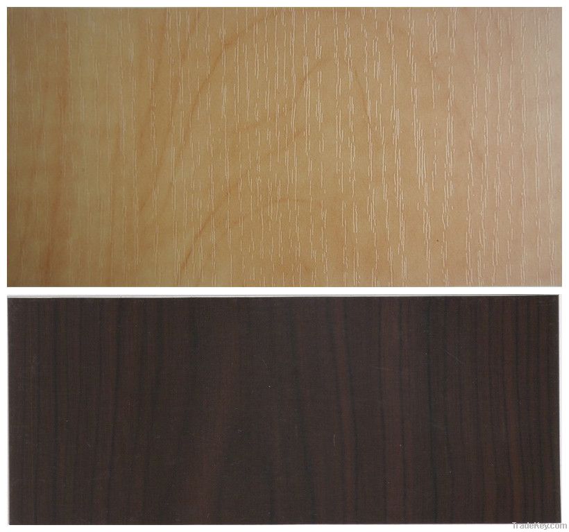 pvc film in Woodgrain patterns, marble patterns, plain color