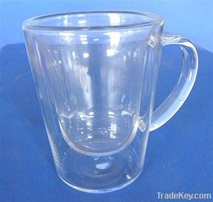 double wall glass cup