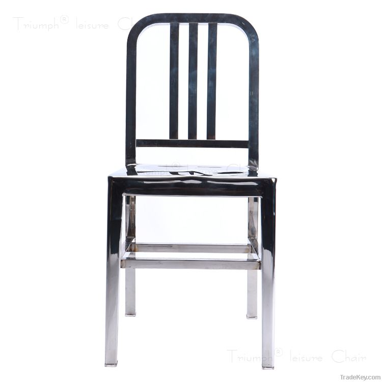 Emeco Stainless steel Navy chair