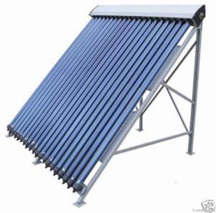 Evacuated tube heat pipe solar collctor