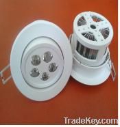 5w ABS + Aluminum heatsink led panel light