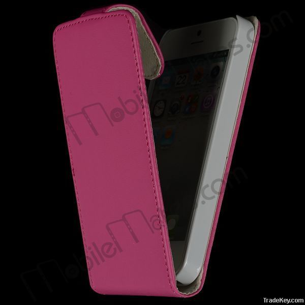 Top Case Flip Leather Case Pouch for iPhone 5