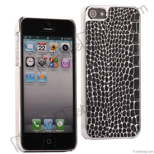 Leather Coated Case for iPhone 5