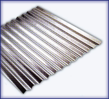 full hard  galvanized corrugated steel  sheet