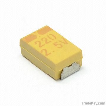 Tantalum Capacitor SMD with Rated Voltage of 4 to 50V