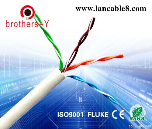 Guangdong lan cable 4pr cat.5e utp cable