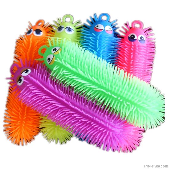 puffer worm toy