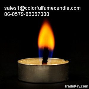 holiday decoration colorful flame candles